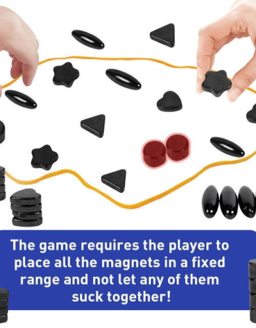 Magnetic Board Game for Kids and Adults 3 Different Design Duel Rock Board Game