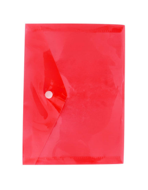 Plastic File Folder for Document Envelope Cover, Home and Office Use - Pack of 20 (Multicolour)