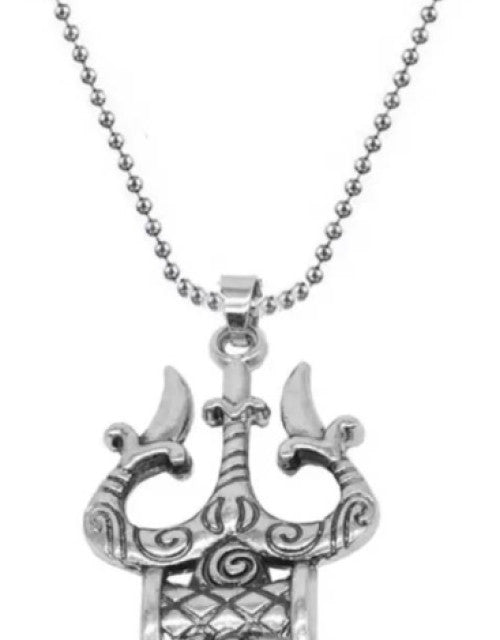 Sterling Silver Stainless Steel Pendant ( Pack oF 1 )
