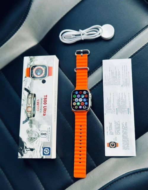 T800 Ultra Series Big 1.99 inch Display Smart Watch with Bluetooth Calling