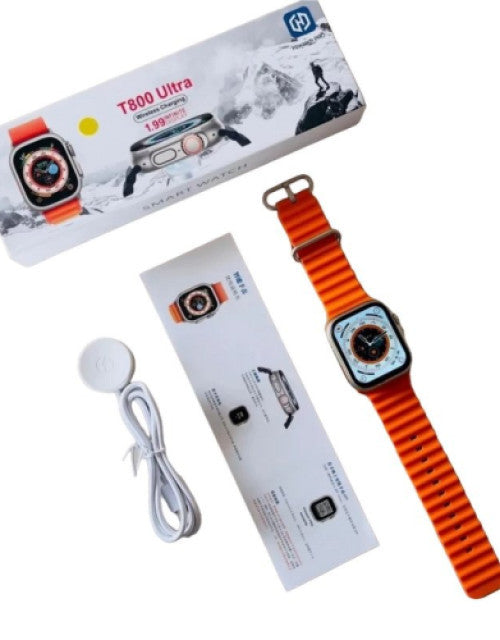T800 Ultra Smart Watch with Beautiful Strap, Bluetooth Calling Smart Watch