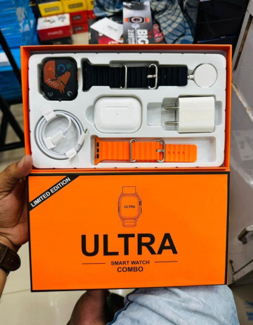 T800 Black Watch Ultra + Airpods 2nd Gen. Combo